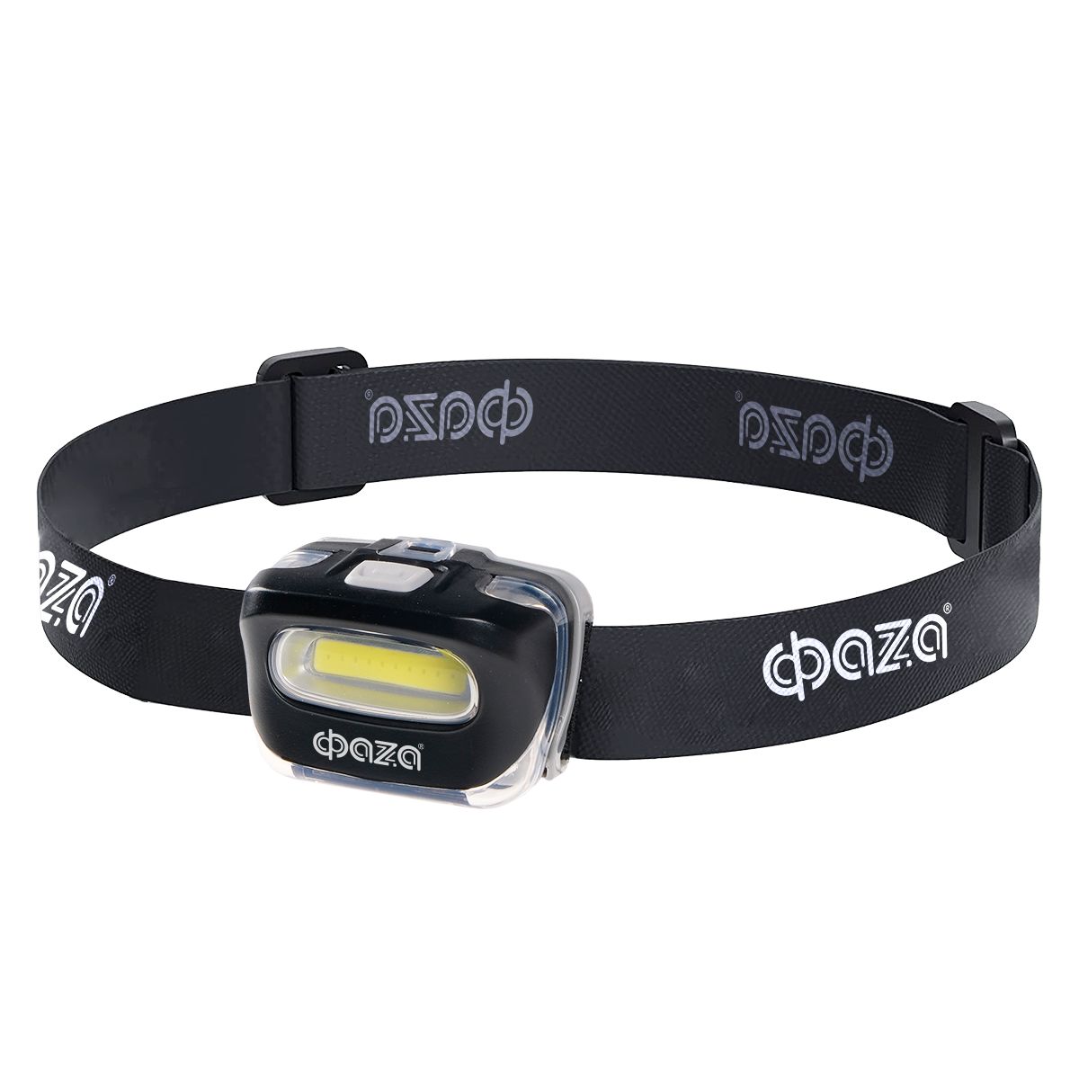 Налобный светодиодный фонарь ФАZA от батареек 120 лм 58х43 H5-L2W-bk