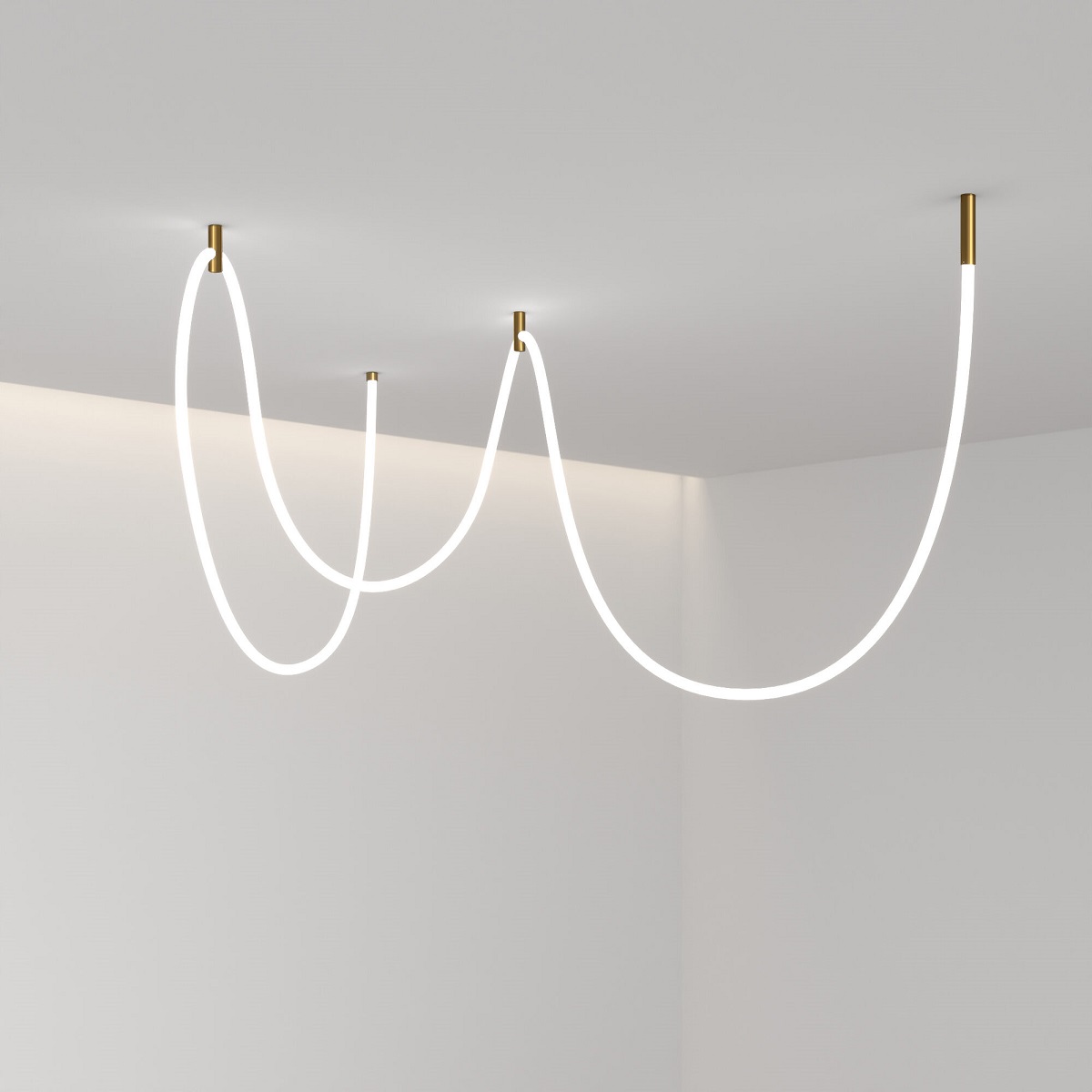 Крепления подвесные для гибкого неона Elektrostandard Full Light FL 2880 латунь a063430 3