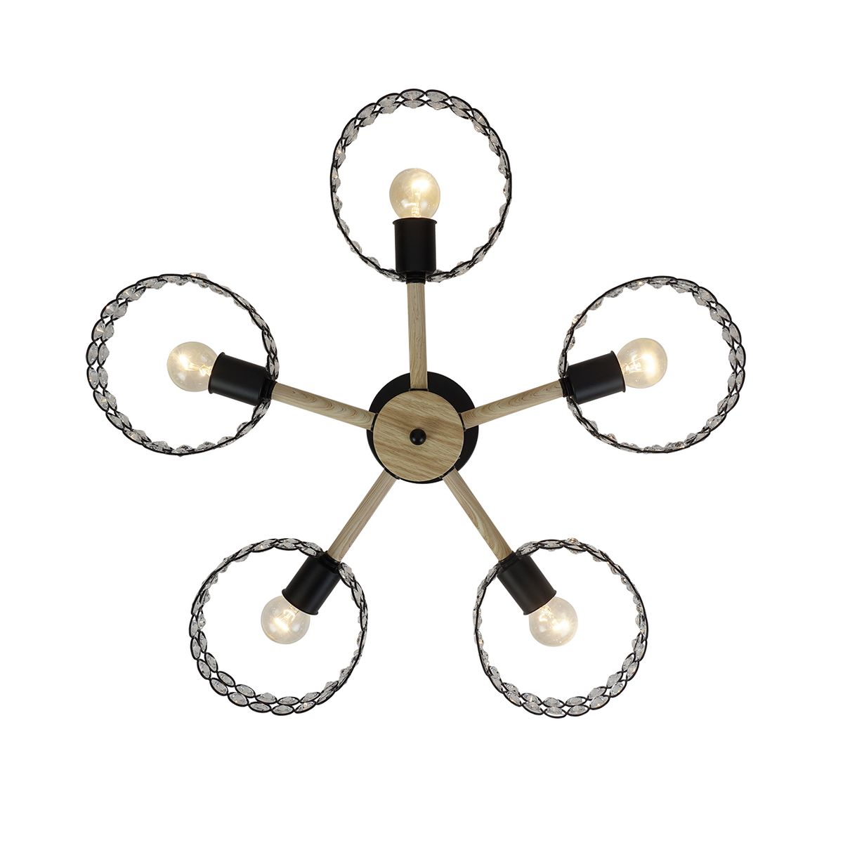 Потолочная люстра Escada Banjo 679/5P Black 3