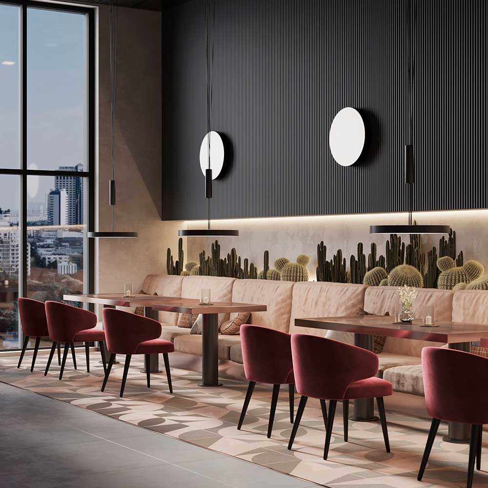 Потолочный светодиодный светильник Maytoni Technical Zon C032CL-L96B3K 2