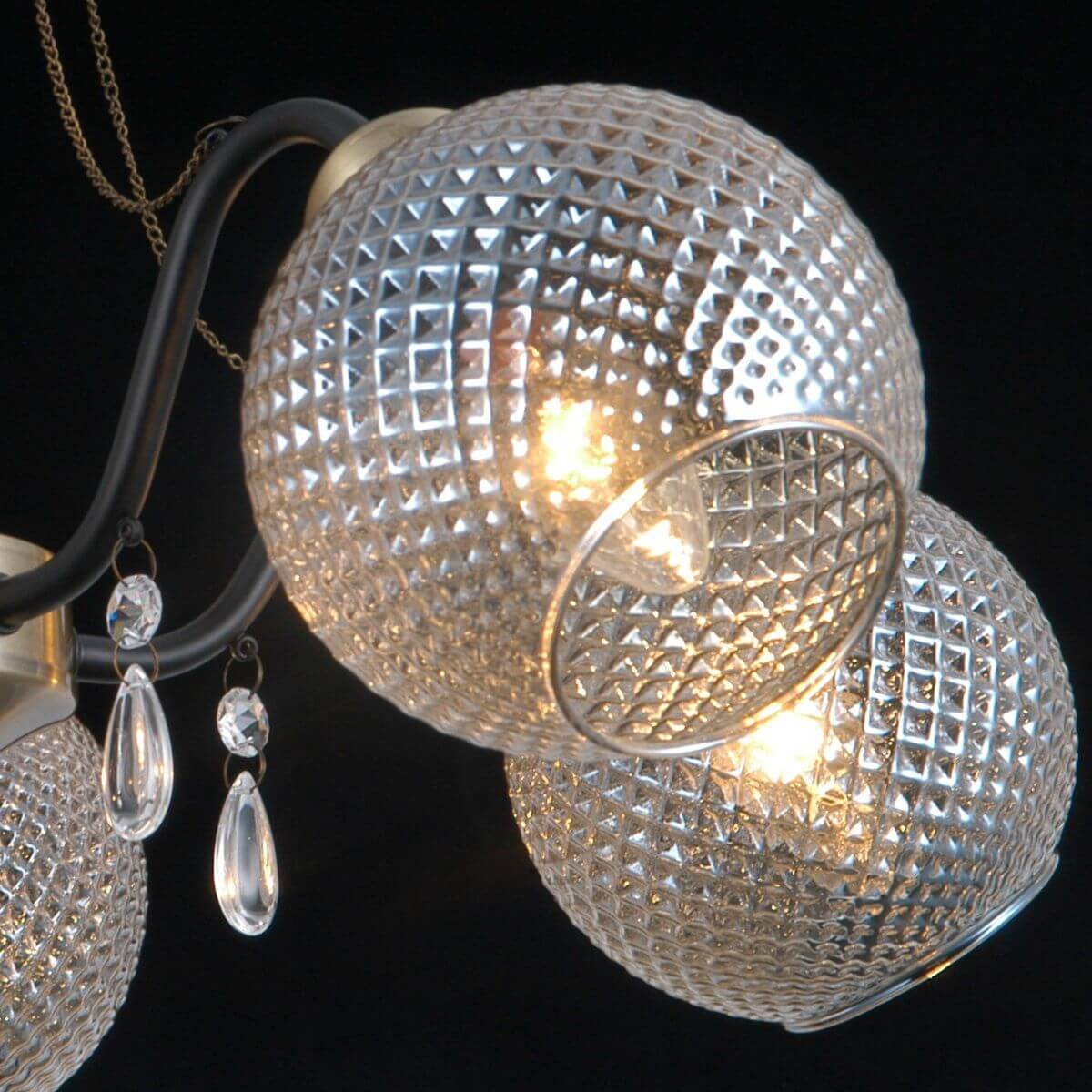 Потолочная люстра Illumico IL0432-5CSQ-29 AB BK 1