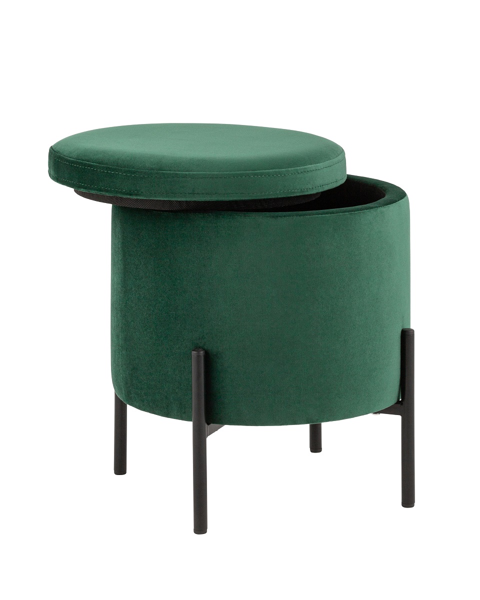 Пуф Stool Group Грейс велюр зелёный vd-grays-b19 2
