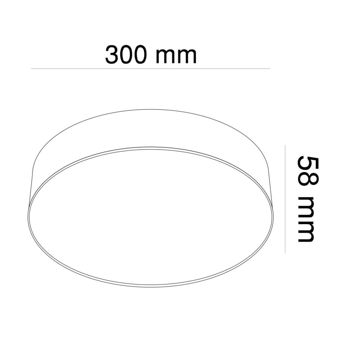Потолочный светодиодный светильник Maytoni Technical Zon C032CL-L43MG4K 1