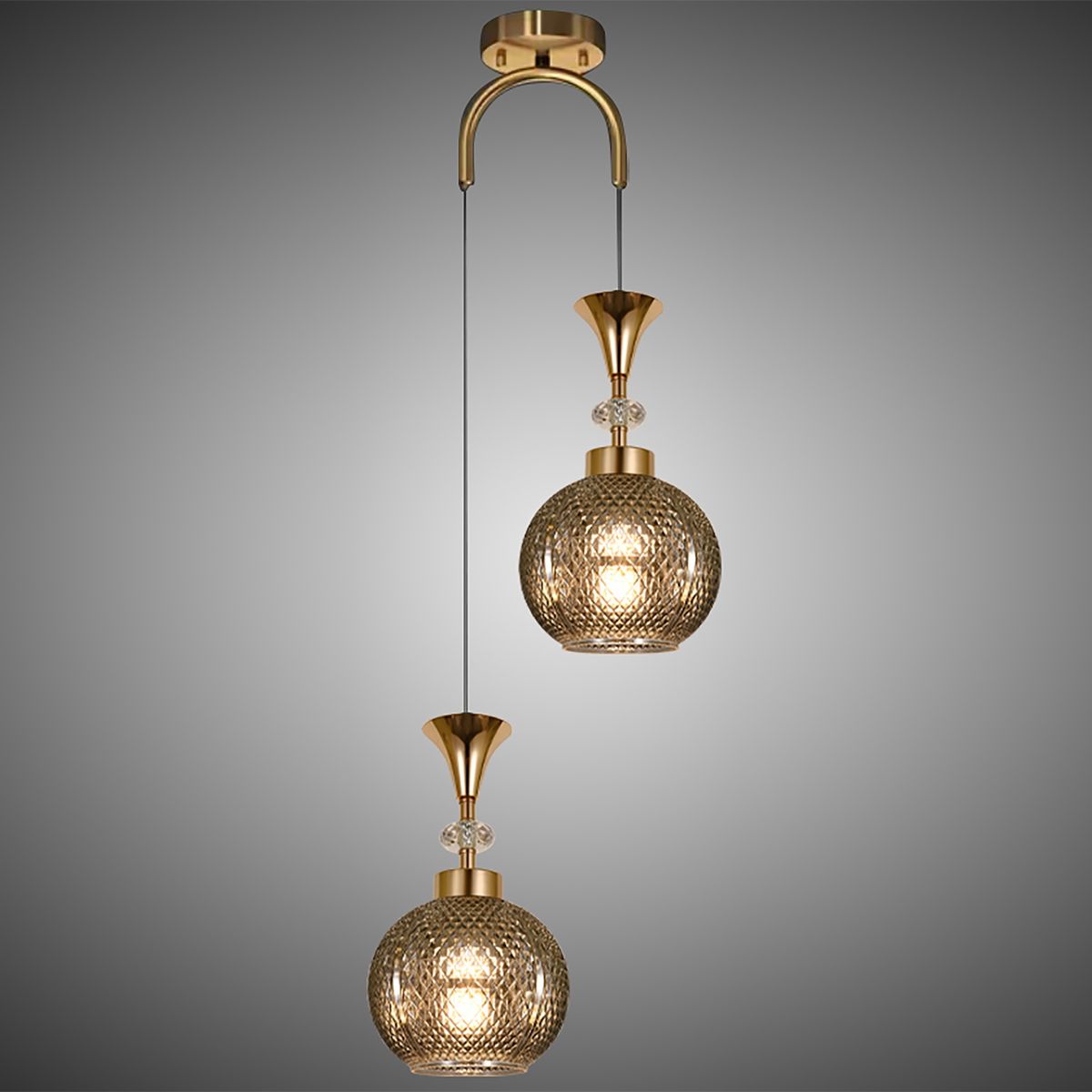 Подвесной светильник Reluce 02001-0.9-02 Smoke 2