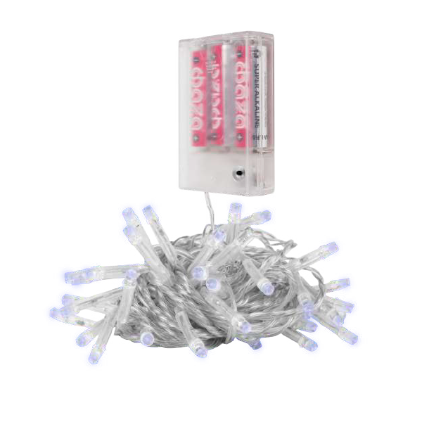 Светодиодная гирлянда ФАZA нить холодный белый DC-G01-80W