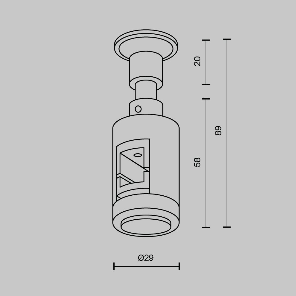 Крепление настенное Maytoni Flarity TRA155CW-S1-BS 1
