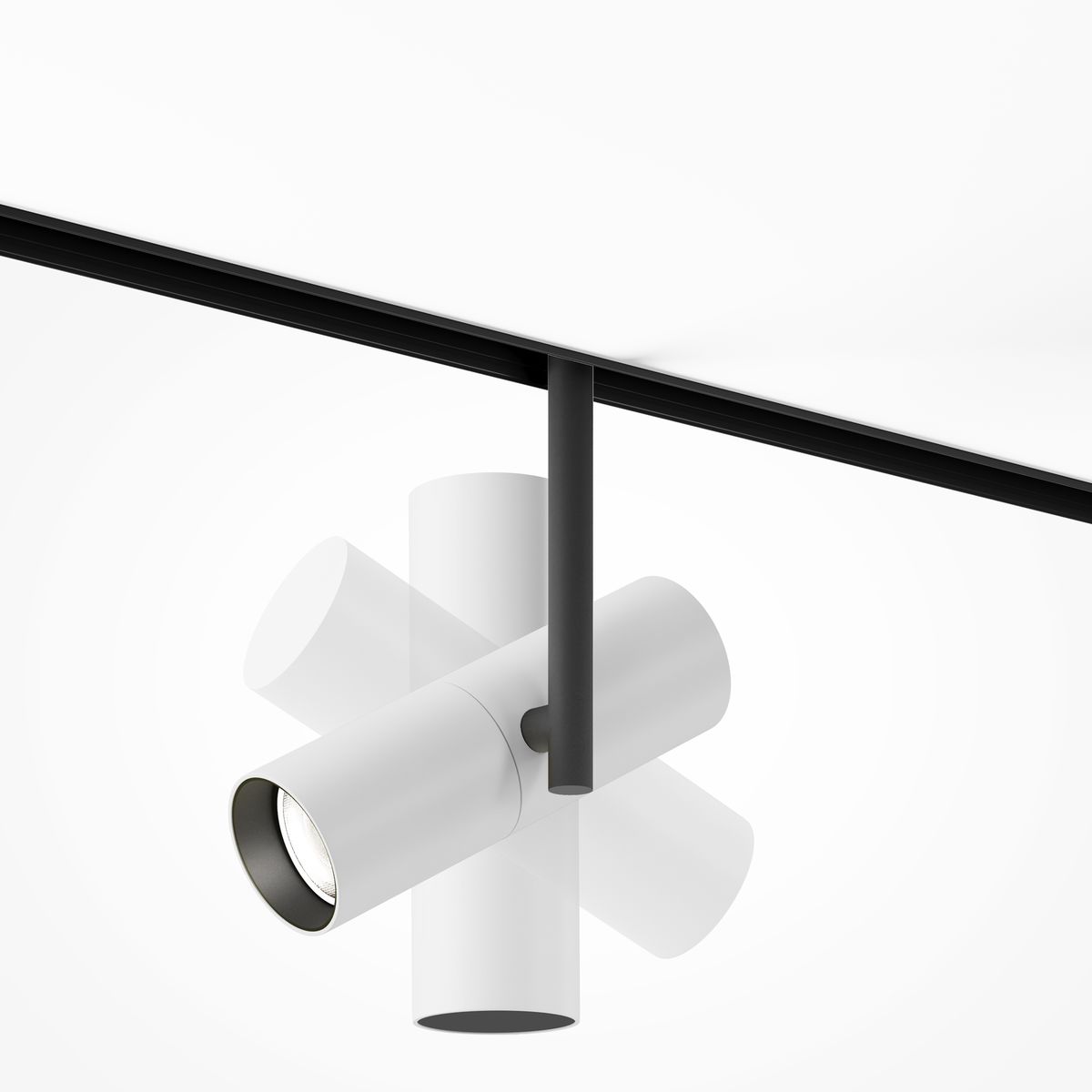 Трековый светодиодный светильник Maytoni Technical Magnetic Exility Elti TR005-4-12W-DS-BW 4