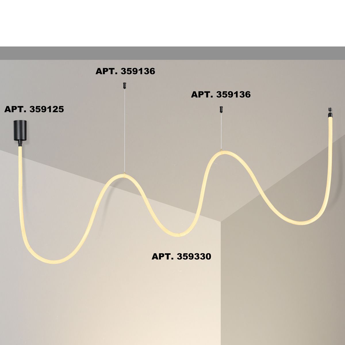 Подвесной светодиодный светильник Novotech Ramo Konst 359330 4