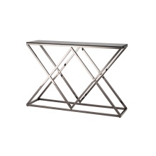 Консоль Stool Group ИНСИГНИЯ 115х30 стекло smoke сталь тёмный хром ECST-026-BG-SK (115x30)