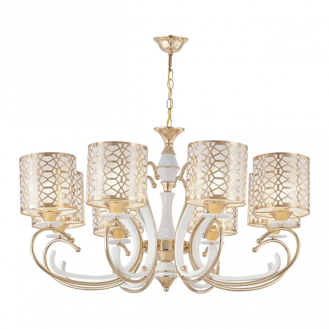 Подвесная люстра Arte Milano Florentia-1237 301237/8 Wh/Gd 2