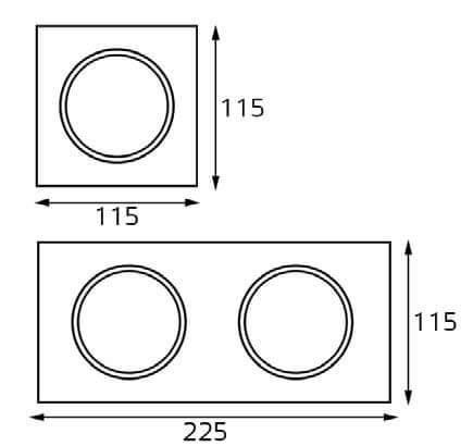Рамка декоративная Italline IT02-QRS2 white изображение 3 Рамка декоративная Italline IT02-QRS2 white Фото № 3