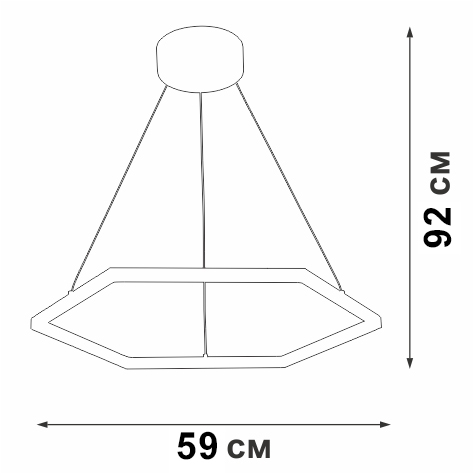 Подвесной светодиодный светильник Vitaluce V04605-03/1S изображение 2 Подвесной светодиодный светильник Vitaluce V04605-03/1S Фото № 2