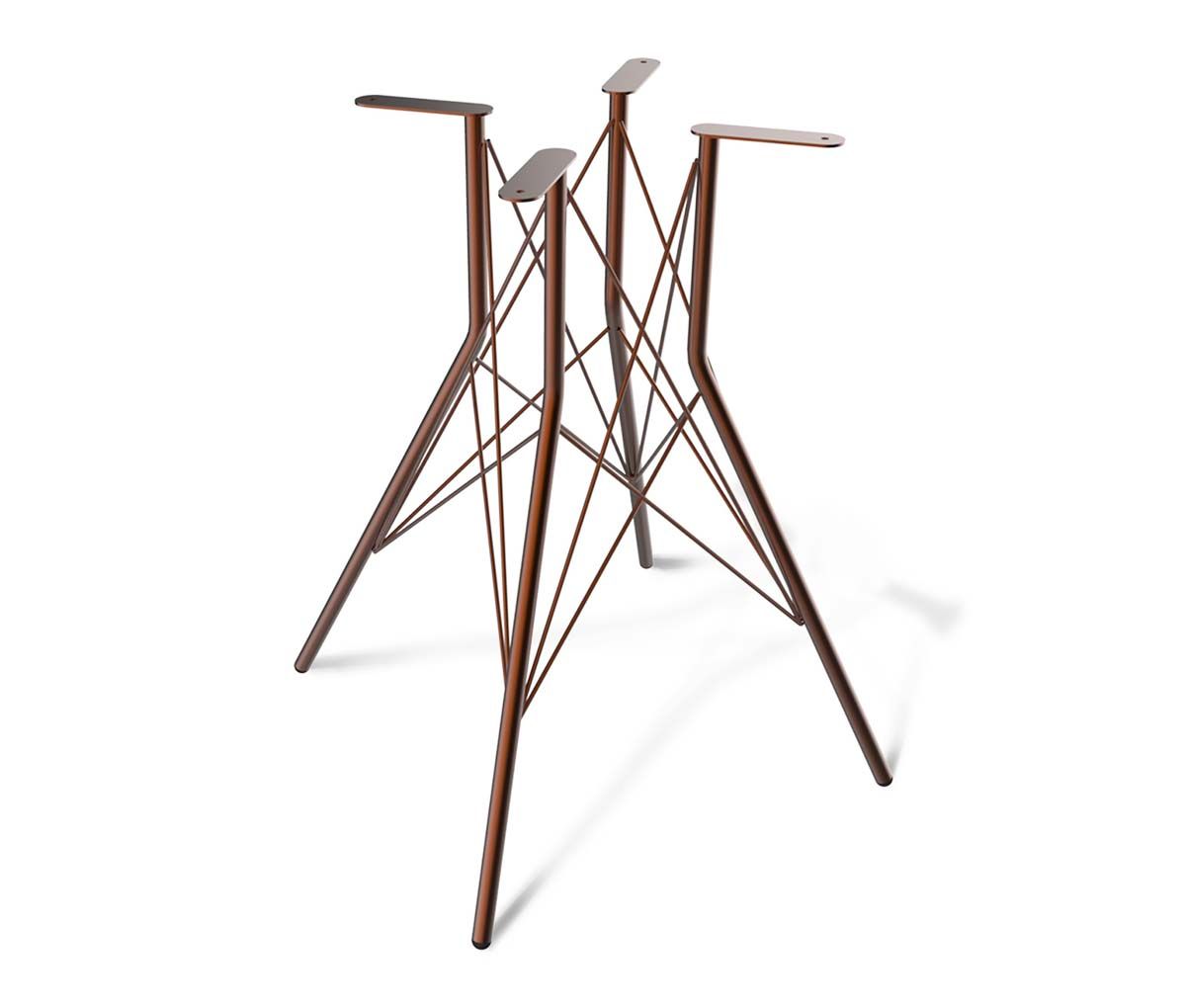 Кухонный стол Sheffilton SHT-T2/80/80 ЛДСП медный/венге 1779360201 3