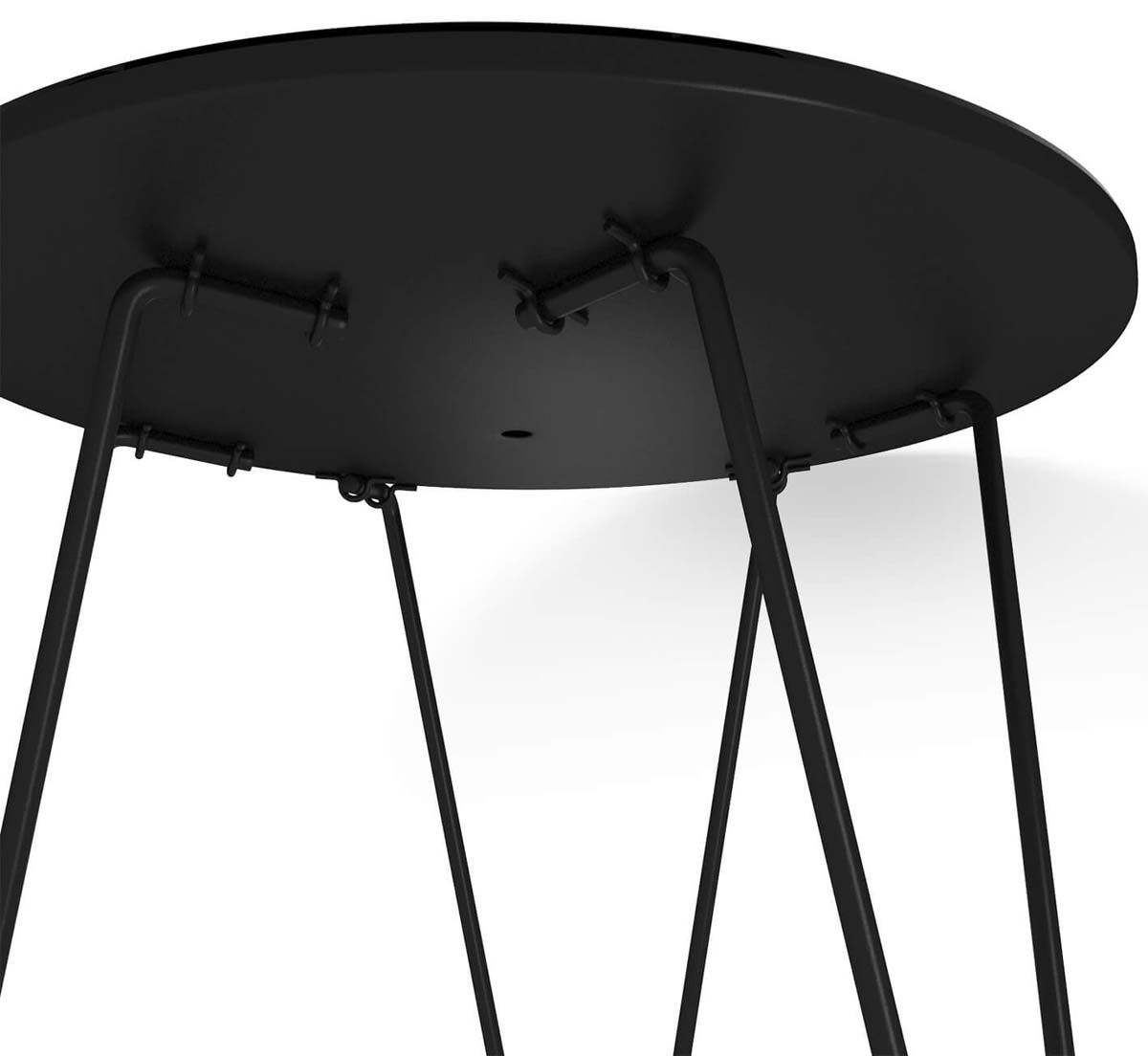 Журнальный стол Sheffilton SHT-CT27 черный алмаз/черный муар 4007482109 1