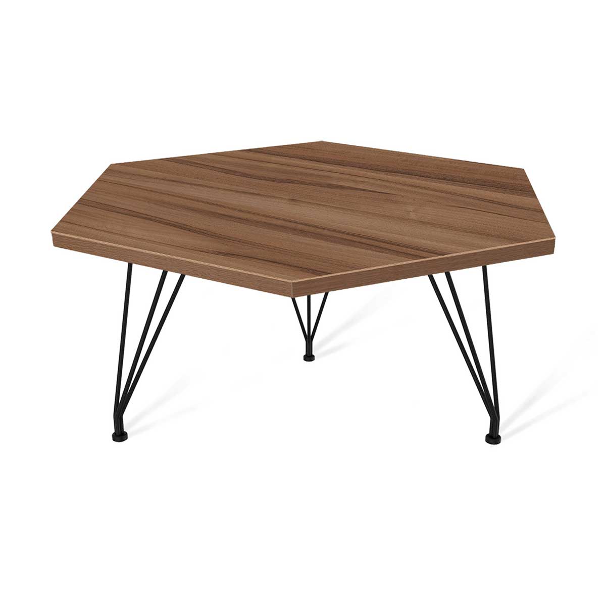 Журнальный стол Sheffilton SHT-TU29/ЛДСП 70 чёрный муар/орех тьеполо 4285920501