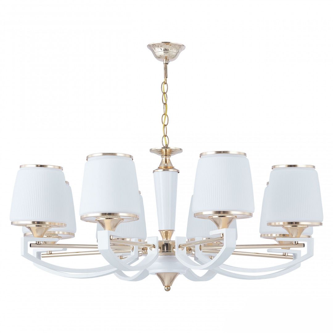Подвесная люстра Arte Milano Florentia-2457 302457/8 Wh/Gd
