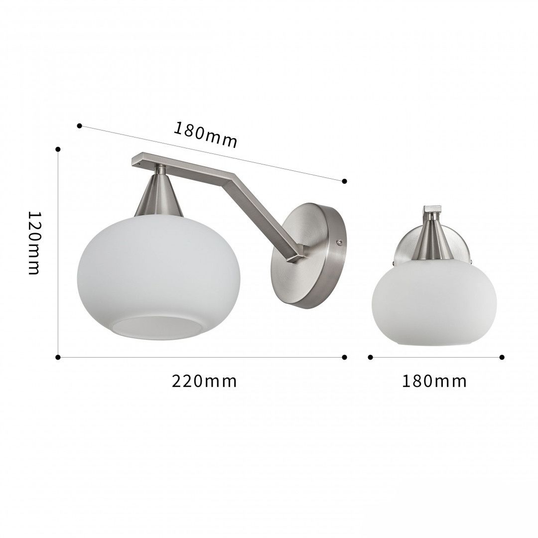 Бра Arte Neapolis79807 279807/1B GR 1