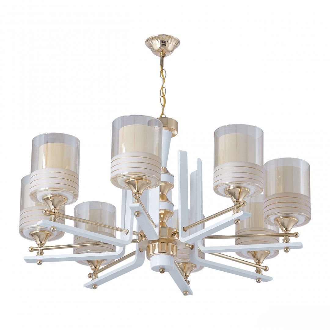 Подвесная люстра Arte Milano Florentia-6087 306087/8 Wh/Gd 5