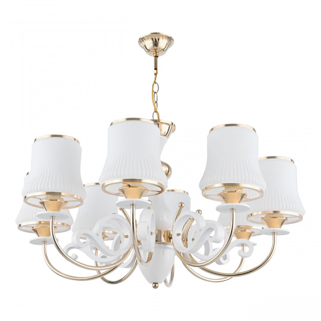 Подвесная люстра Arte Milano Florentia-1097 301097/8 Wh/Gd 5