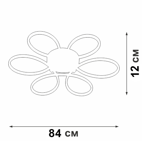Потолочный светодиодный светильник Vitaluce V04610-03/6PL изображение 2 Потолочный светодиодный светильник Vitaluce V04610-03/6PL Фото № 2