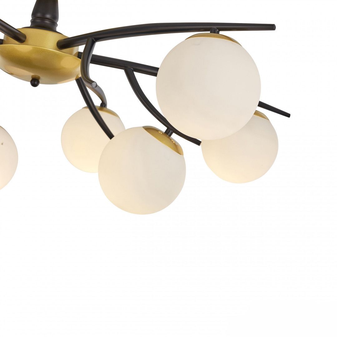 Потолочная люстра Arte Milano Neapolis73408 273408/3 BK/GD 4