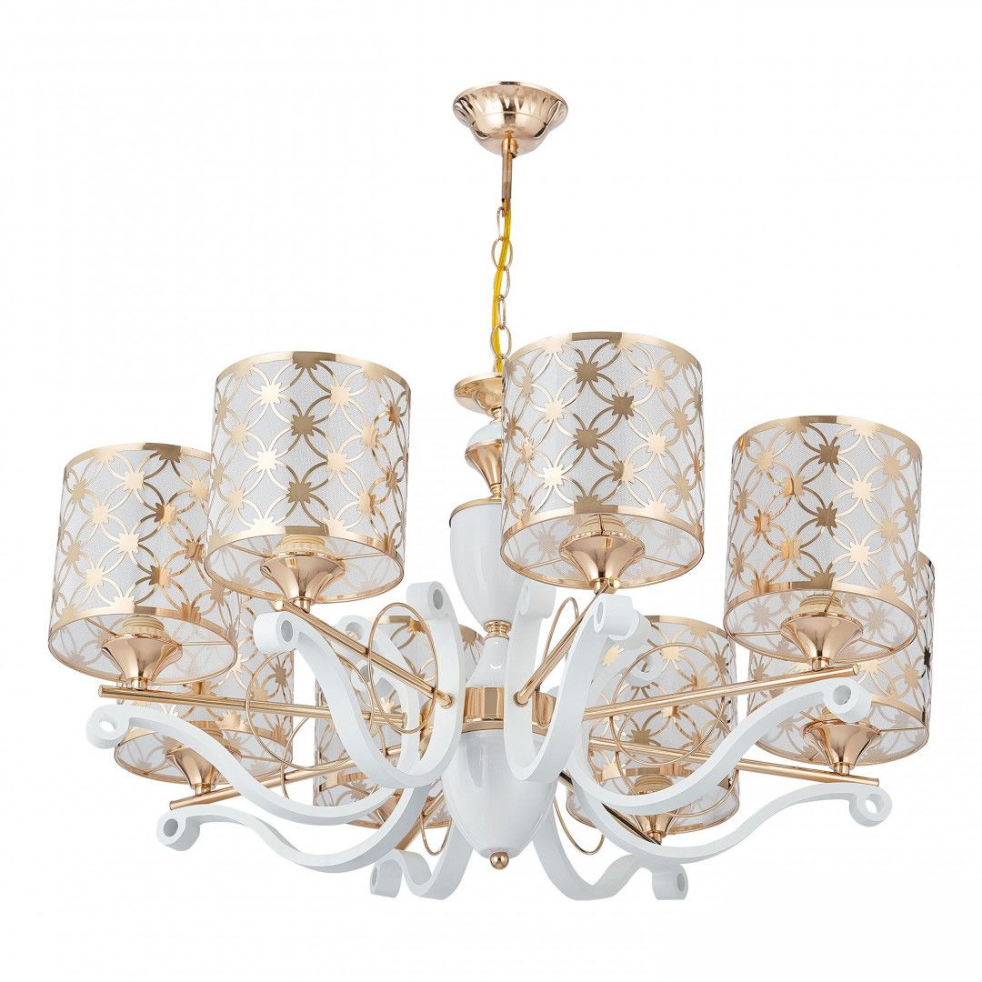 Подвесная люстра Arte Milano Florentia-3097 303097/8 Wh/Gd 4