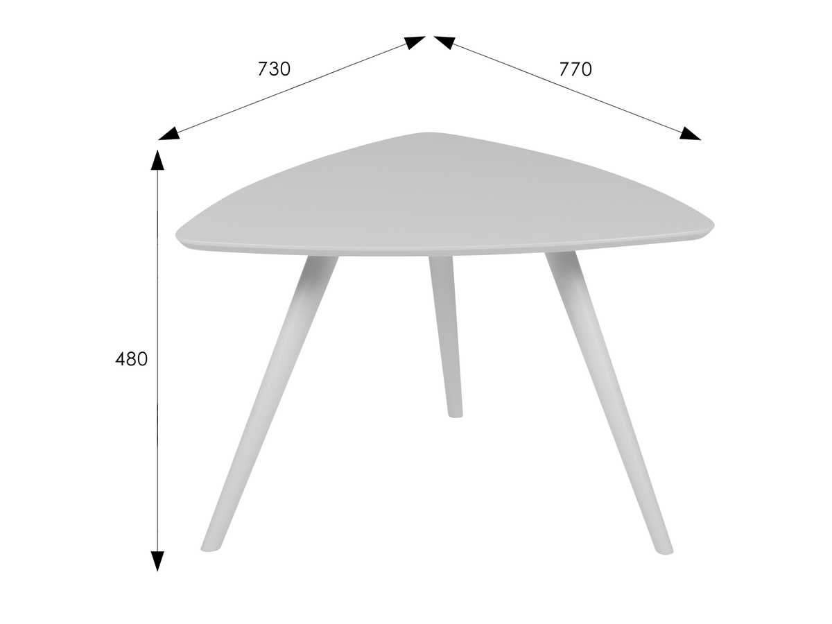 Журнальный стол Мебелик Лорейн 1 007526 1