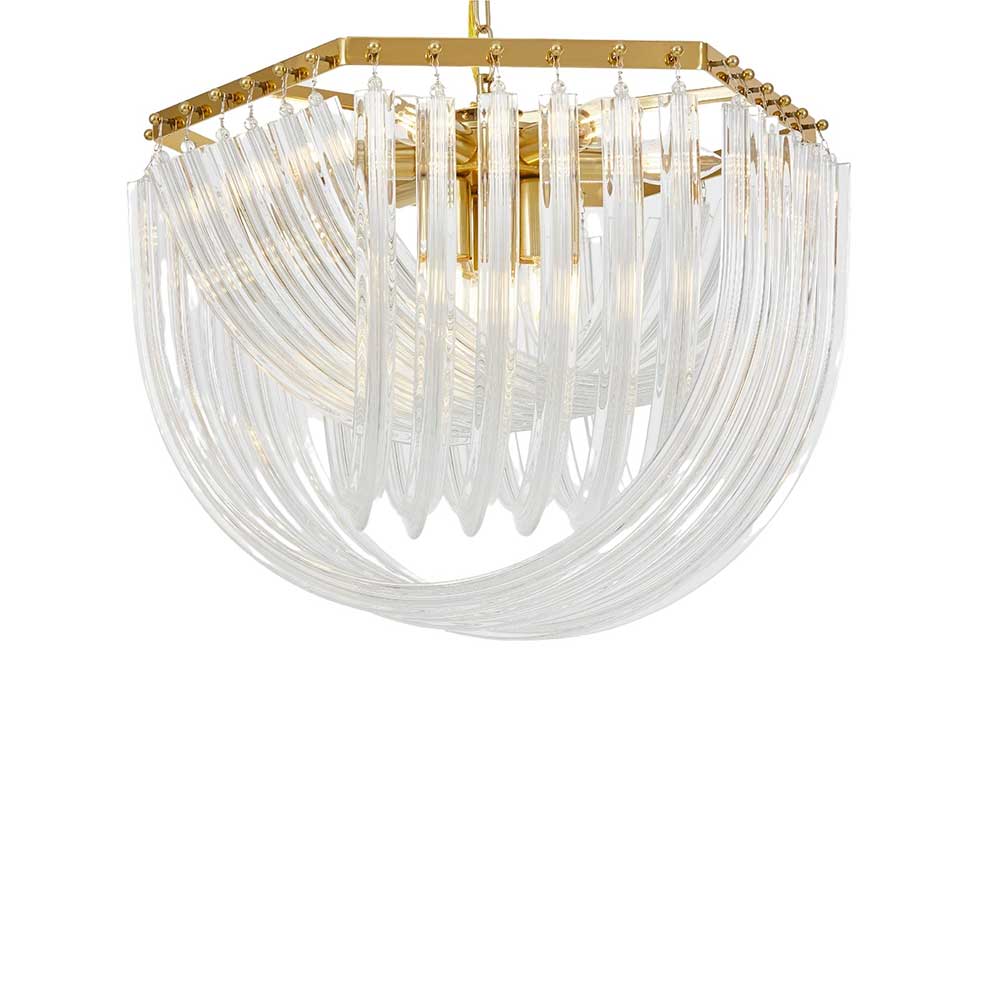 Подвесная люстра Lumina Deco Boscone LDP 7044-550 MD+PR 4