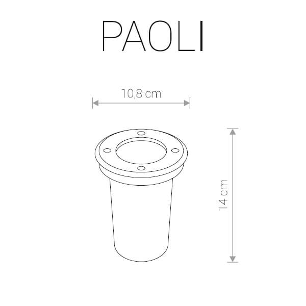 Ландшафтный светильник Nowodvorski Paoli 9554 изображение 2 Ландшафтный светильник Nowodvorski Paoli 9554 Фото № 2