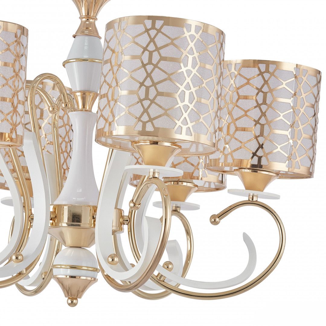 Подвесная люстра Arte Milano Florentia-1237 301237/6 Wh/Gd 1