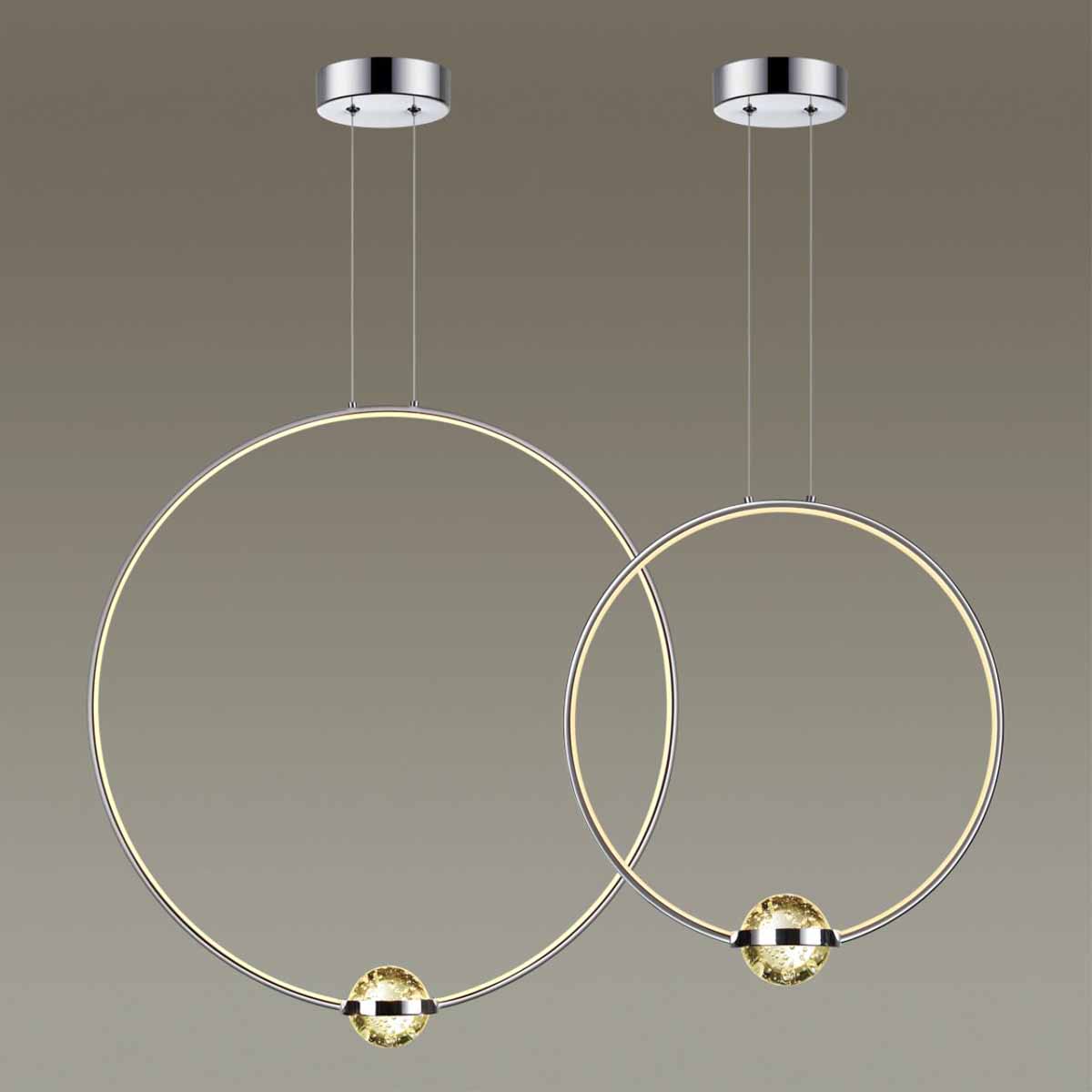 Подвесной светодиодный светильник Odeon Light L-vision Gota 4337/27L 3