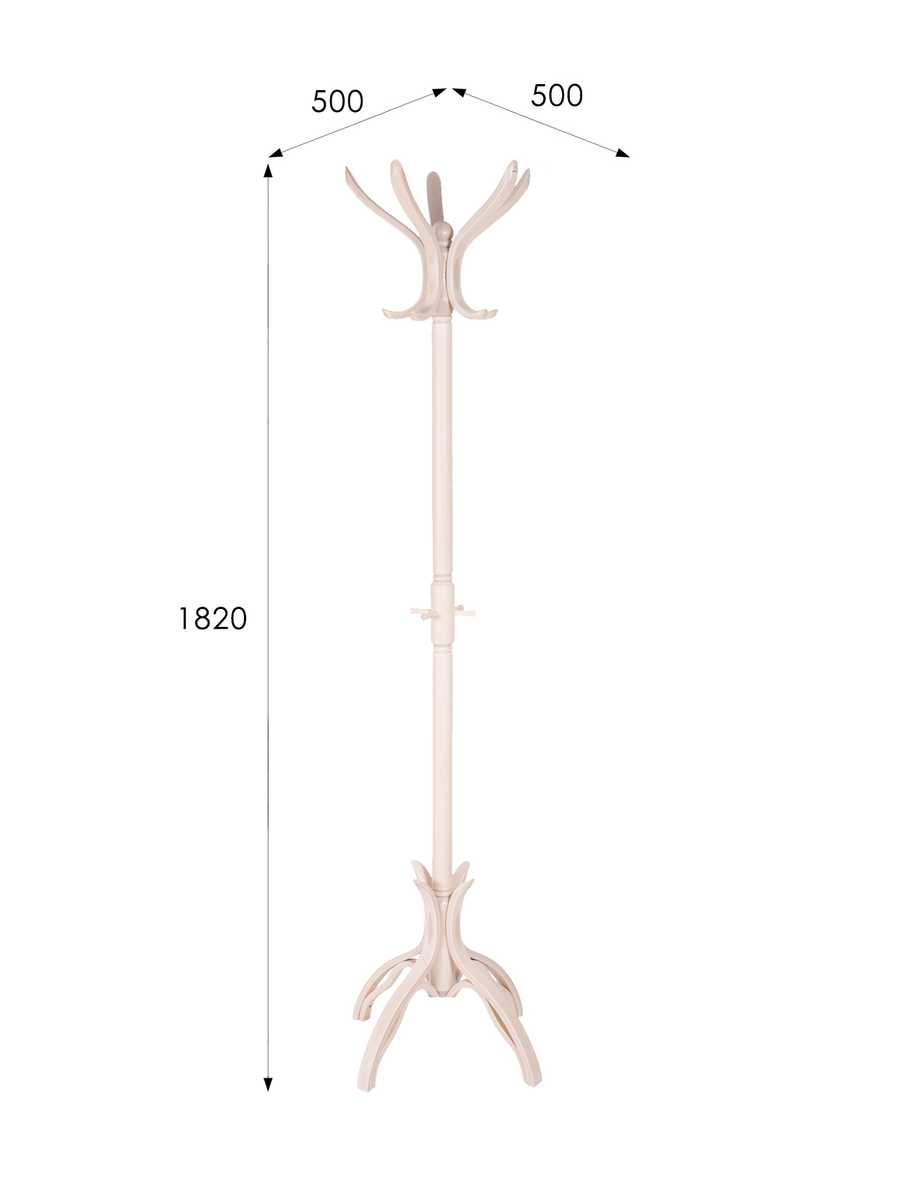 Напольная вешалка Мебелик В 12Н 003207 2