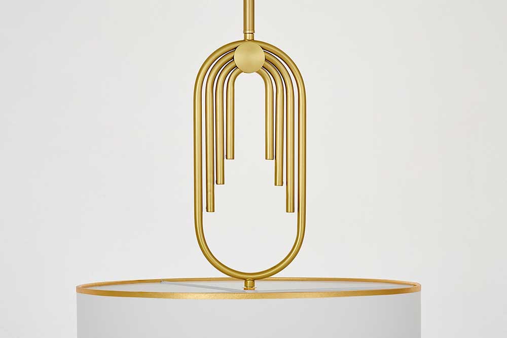 Подвесной светильник Lumina Deco Zanetti LDP 5522-3 WT+MD 1