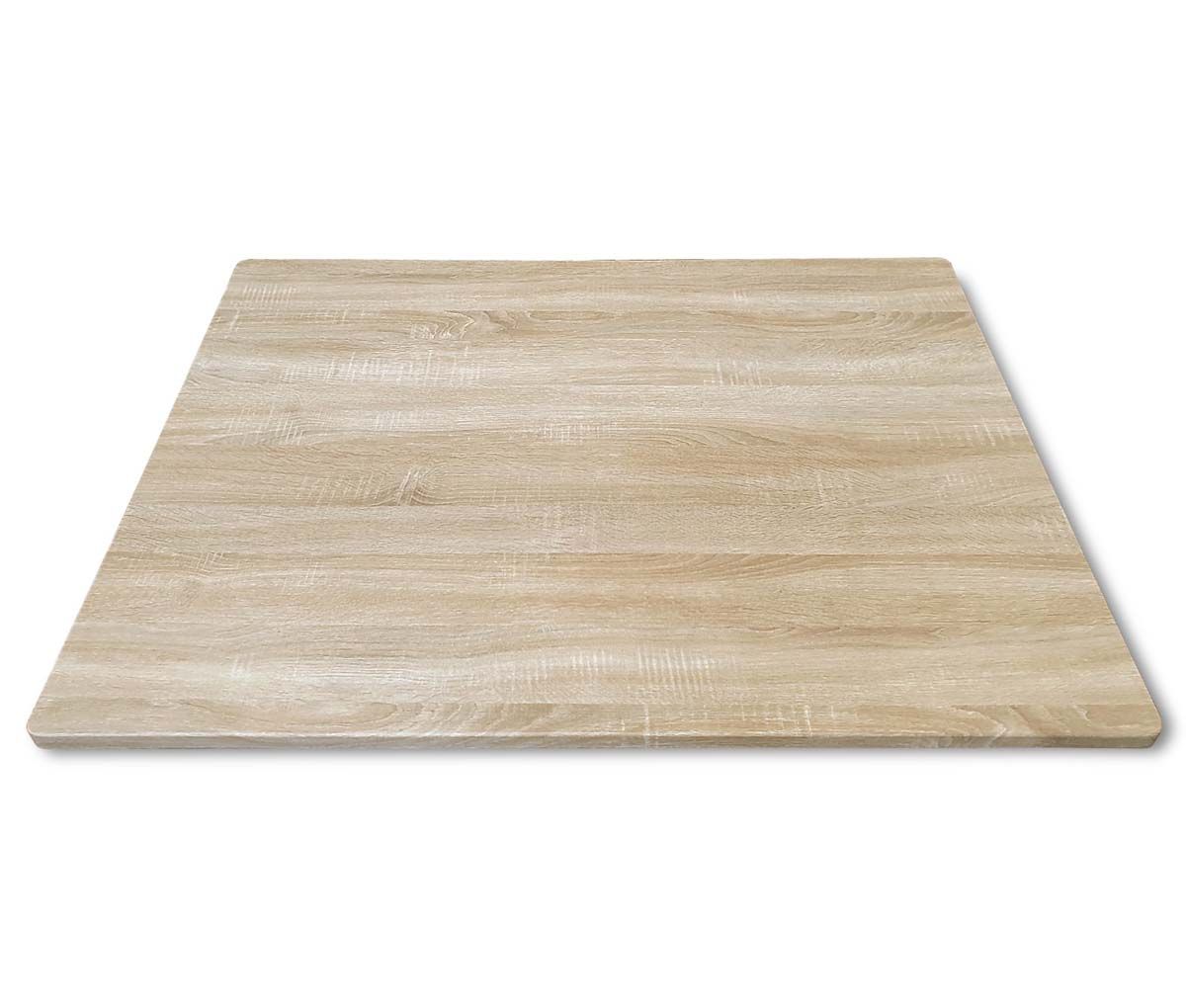 Кухонный стол Sheffilton SHT-TU14/МДФ 80/80 дуб сонома светлый/чёрный муар/золото 5742286401 3