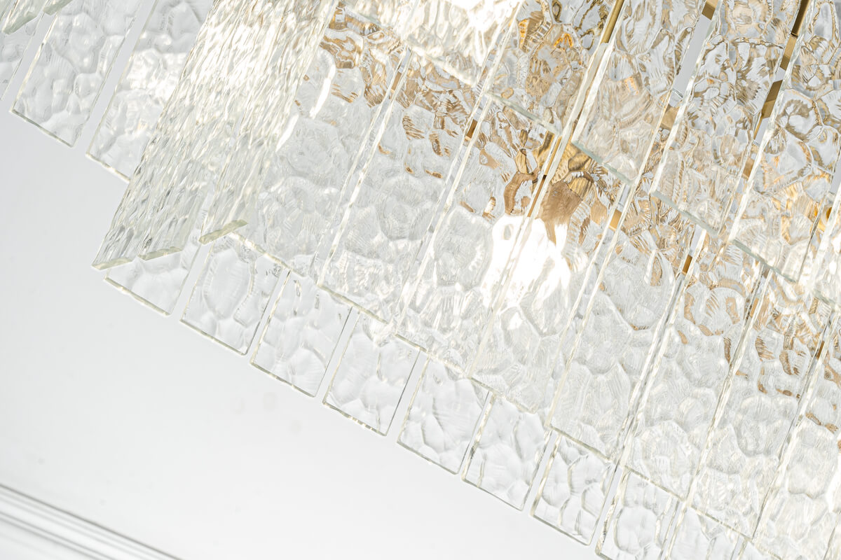 Подвесная люстра Belfast Harland 6308-10C BR CL 1