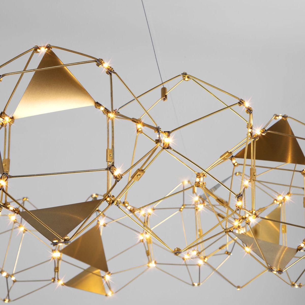 Подвесной светодиодный светильник Eurosvet Uma 90369/15 медь 2