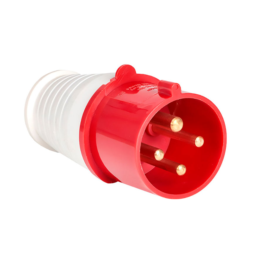 Вилка переносная 024 3Р+РЕ 32А 380В IP44 EKF PROxima ps-024-32-380