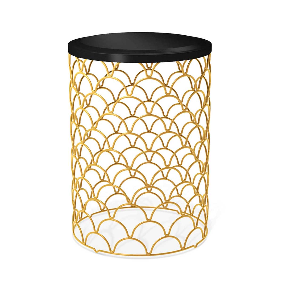 Кофейный стол Sheffilton SHT-CT24 золото/черный муар 3950027103