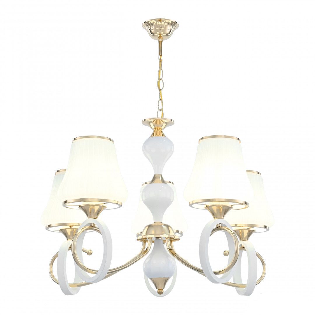 Подвесная люстра Arte Milano Florentia-2387 302387/5 Wh/Gd 5