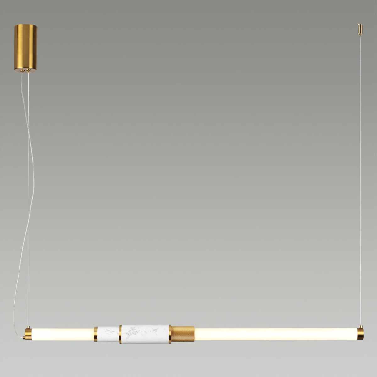 Подвесной светодиодный светильник Odeon Light Midcent Marmi 4359/14L 3