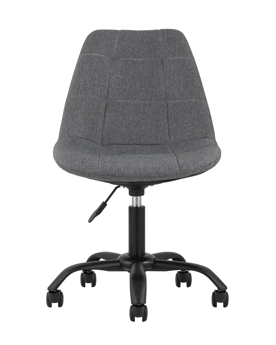 Поворотное кресло Stool Group Гирос рогожка серая HIGOS 1009-26 1