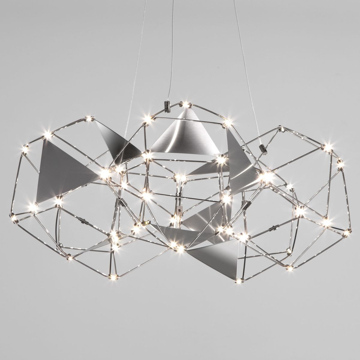 Подвесной светодиодный светильник Eurosvet Uma 90369/5 черный жемчуг 3