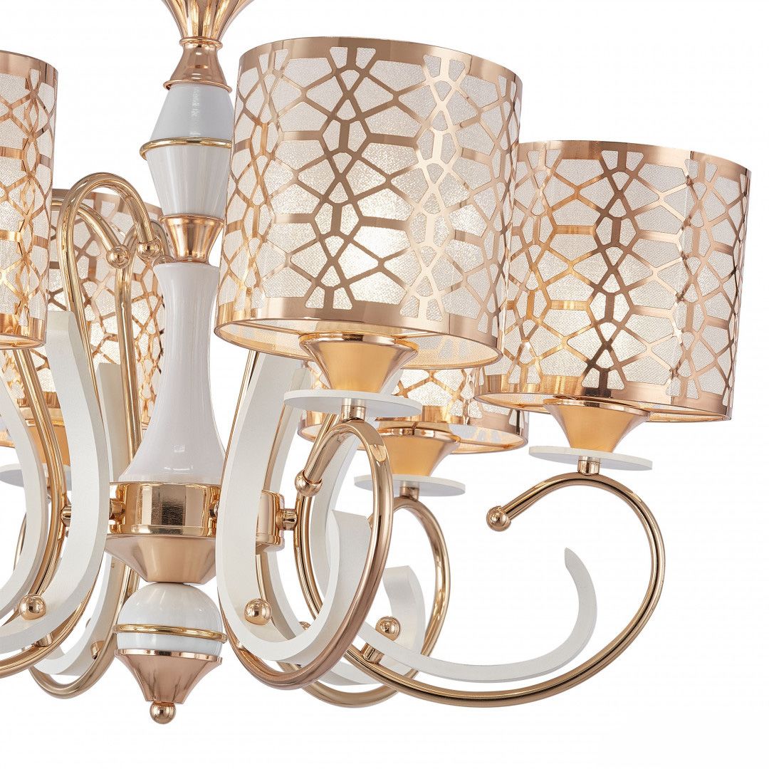 Подвесная люстра Arte Milano Florentia-1237 301237/6 Wh/Gd 2