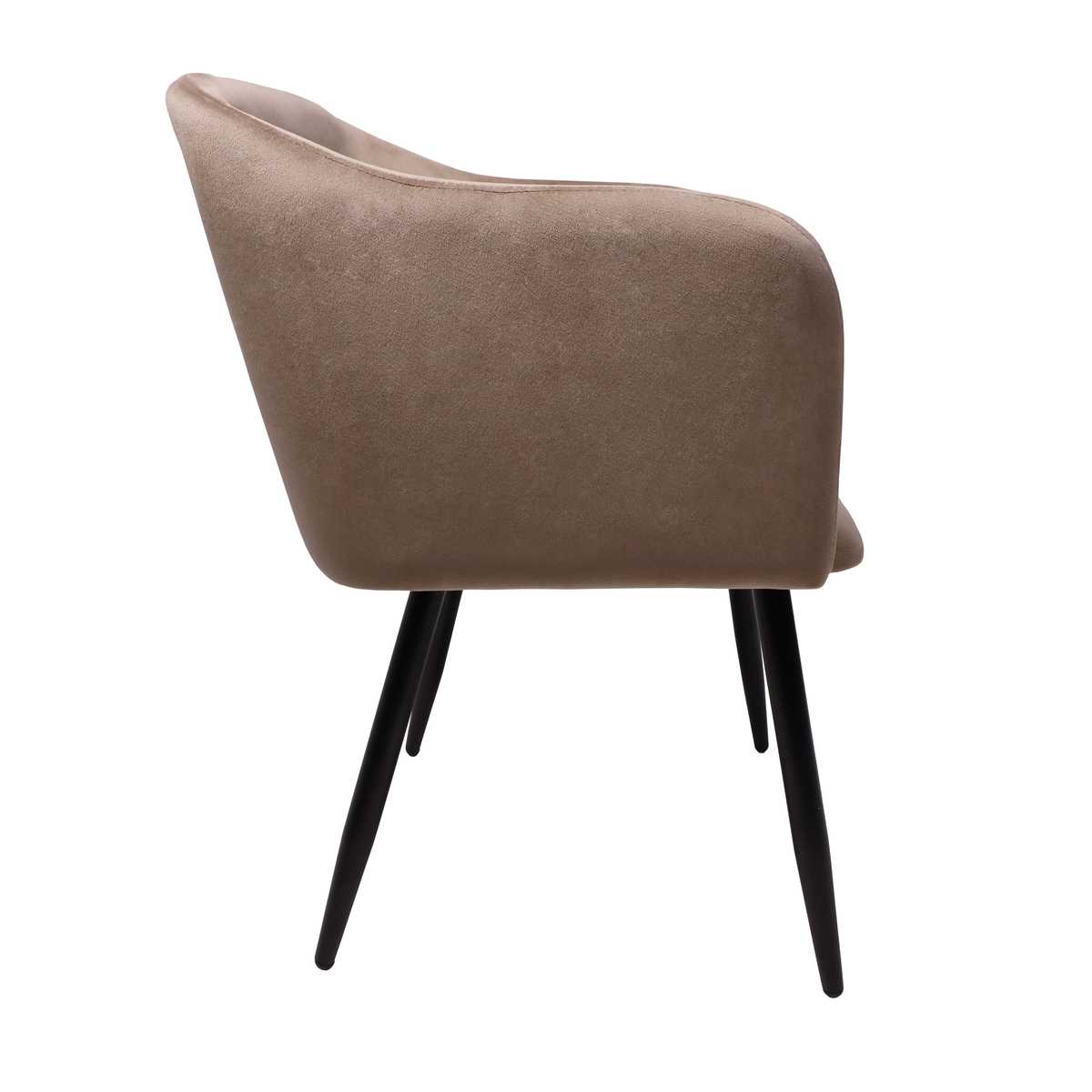 Кресло AksHome Orly бежевый, велюр 67637 4