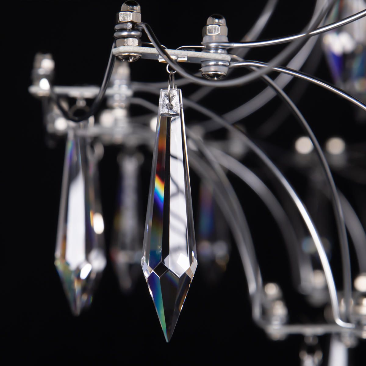 Подвесной светодиодный светильник Loft IT Mira 10259/1200 Silver Asfour 1