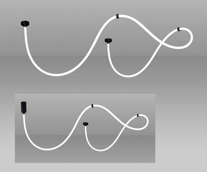 Подвесной светодиодный светильник Kink Light Венди 08031-400,19 RGB 2