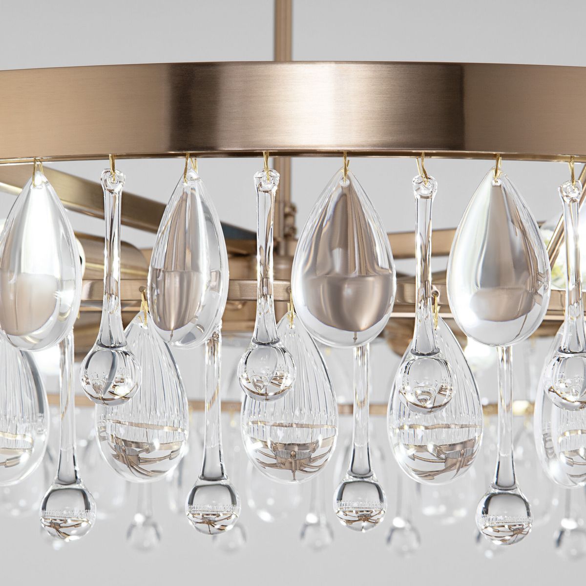 Подвесная люстра Eurosvet Sophie 60165/6 латунь 2