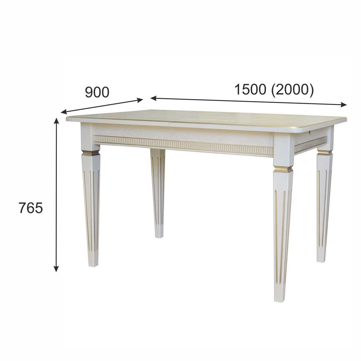 Кухонный стол Мебелик Васко В 87Н 005481 2