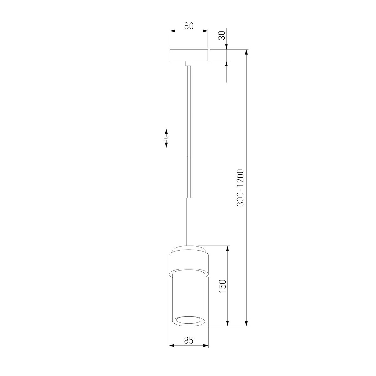 Подвесной светильник Eurosvet Pebble 50264/1 серый 4