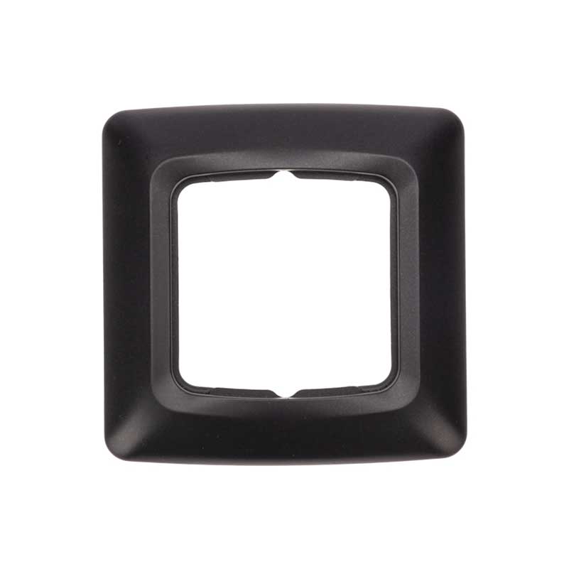 DEA Рамка 1-я горизонтальная Черный Металлик KRANZ KR-78-0345